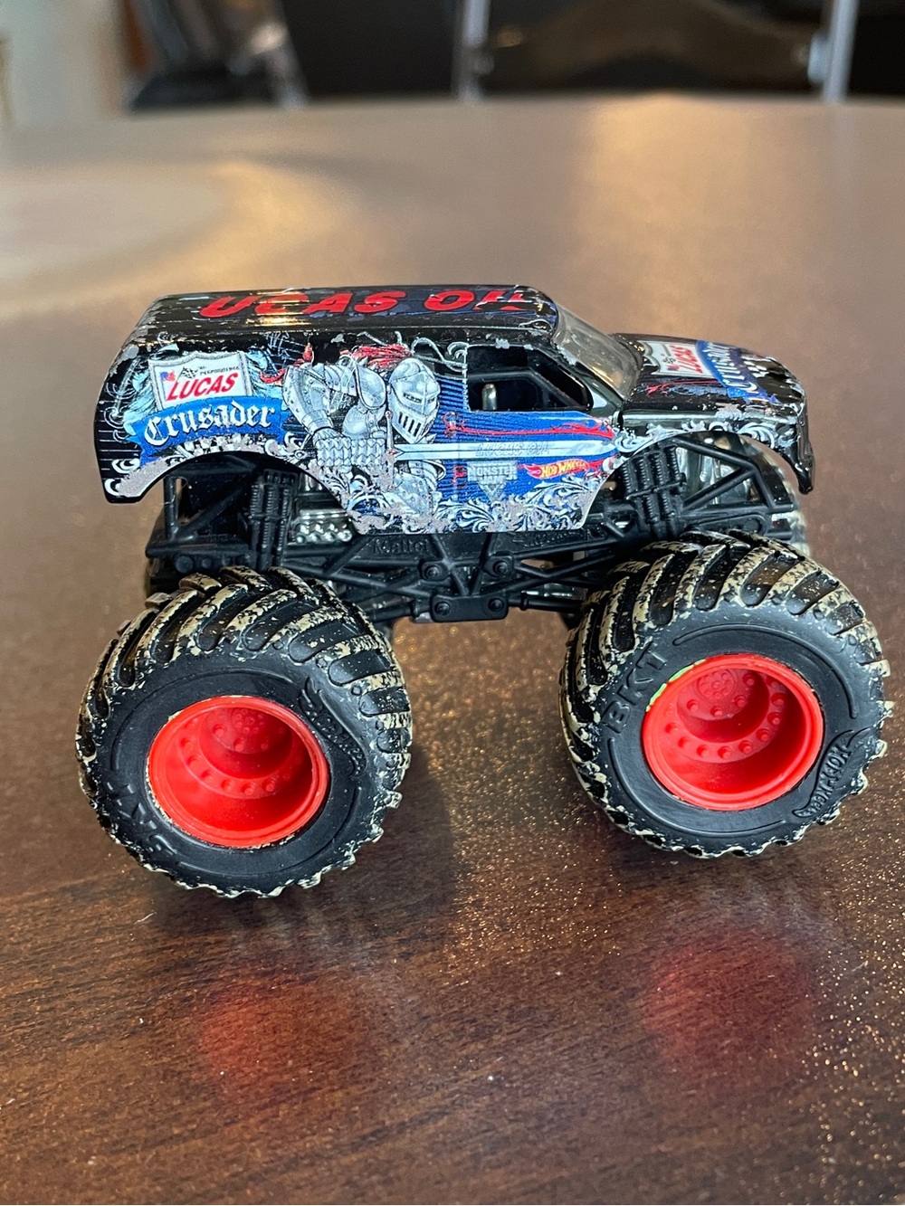 Hot Wheels Monster Jam Lucas Oil Crusader Diecast Monster Truck 1:64 Scale